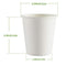 200 pack 4 oz Espresso Paper Cups White Disposable Coffee Cups Hot/Cold Beverage Drinking Cup SPRINGPACK Sampling Paper Cups for Water, Juice, Tea or Coffee On the Go