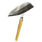 UMTECH Japanese Garden Landscaping Triangle Hoe with Stainless Steel Blade & Wood Handle