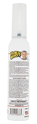 Flex Shot Rubber Adhesive Sealant Caulk, Black