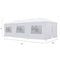 JOO LIFE 10' x 30' Canopy Outdoor Party Wedding Tent Heavy Duty Gazebo Pavilion 8 Removable sidewalls,White Canopy Tent BBQ Shelter