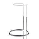 Guzzle Buddy Decanter Drying Stand - Beautiful Stainless Steel - For Large Bottomed Wine Decanters - Rubber Coated to Prevent Scratches