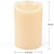 Luminara LED Flameless Candles, Luminara Flameless Real Wax Moving Wick LED Candle for Home/Party/Halloween/Christmas/Wedding Decor with Timer Control Vanilla Scent 3.5" x 5" - Ivory by  iDOO