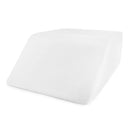 Restorology Elevating Memory Foam Leg Rest Pillow - Best Wedge Pillow - Reduces Back Pain & Improves Circulation - Includes Removable Cover