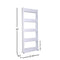 Home-Man Laundry Room Organizer, Mobile Shelving Unit Organizer with 5 Large Storage Baskets, Gap Storage Slim Slide Out Pantry Storage Rack for Narrow Spaces