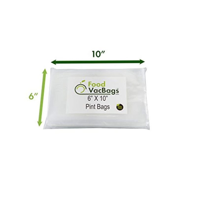 FOODSAVER 150 Combo FoodVacBags Vacuum Seal Bags - 3 sizes! 50 Pint, 50 Quart and 50 Gallon, 4 MIL, Commercial Grade, Sous Vide, No BPA, Boil, Microwave & Freezer Safe