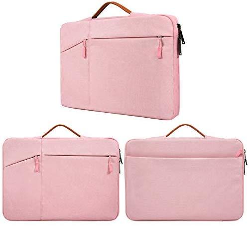 11.6-13 Inch Laptop Bag Sleeve for Women Ladies Travel Briefcase with Accessories Organizer for Lenovo Chromebook C330, Acer Chromebook R11, Surface Pro 12.3, Samsung HP ASUS Dell Chromebook Case,Pink