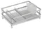 Sweet Home Collection 3 Piece Dish Drainer Rack Set 12" x 19" x 5" Silver