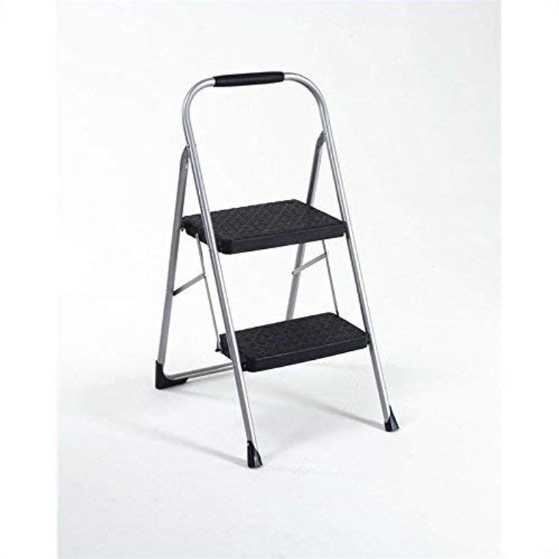 Cosco Two Step Big Step Folding Step Stool with Rubber Hand Grip