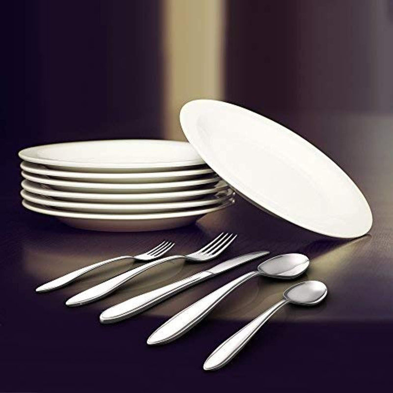 Royal 20-Piece Silverware Set - 18/10 Stainless Steel Utensils Forks Spoons Knives Set, Mirror Polished Cutlery Flatware Set