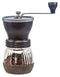 Khaw-Fee HG1B Manual Coffee Grinder with Conical Ceramic Burr - Because Hand Ground Coffee Beans Taste Best, Infinitely Adjustable Grind, Glass Jar, Stainless Steel Built To Last, Quiet and Portable