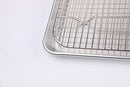 Baking Rack - Cooling Rack - Stainless Steel 304 Grade Roasting Rack - 10" X 15" - Heavy Duty Oven Safe - Metal Wire Grid Rack Design by DuraCasa