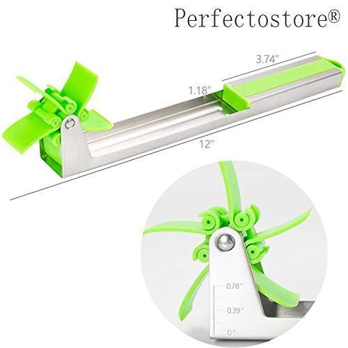 Perfectostore Stainless Steel Watermelon Slicer Cutter Knife Corer Fruit Vegetable Tools Kitchen Gadgets