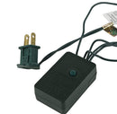 Holiday Essence - Set of 140 Multi-Color Chasing Lights - UL Certified - 8 Function Controller/Chaser - Green Wire - Indoor Use