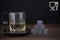 Whiskey Glass Stones Large Gift Box Set of 2 Whisky Bourbon Glasses 8 Scotch Granite Rock Wiskey Rocks & Metal Ice Tongs - Alcohol Liquor Wine Shot Tumbler Bar Kit - Christmas Gifts Sets Present Boxes