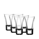 Gmark 2-Ounce Heavy Base Shot Glass Set, Whiskey Shot Glass 12-Pack GM2026