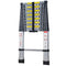 Xaestival EN131 15.5/12.5FT Telescoping Ladder Aluminum Telescopic Extension Tall Multi Purpose (15.5FT)