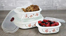 Corelle Coordinates by CulinWare 6-Piece Microwave Cookware, Steamer and Storage Set, Splendor