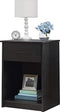 Ameriwood Home Core Nightstand, Black Oak