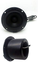 Herdio 3 Inch Waterproof Marine Speakers 2 Way Full Range Audio Stereo System Motorcycle Speaker with MAX Power 140 W (Pair) for Motorcycle,Boat,UTV,ATV,Golf Carts,Powersports,CAR,SPA,Hottub(Black)