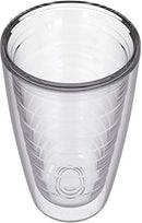 4-pack Insulated 16 Ounce Tumblers - Clear - Sweat Resistant - BPA-Free - Made in USA