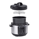 Crockpot 2100467 Express Easy Release | 6 Quart Slow, Pressure, Multi Cooker, 6QT, Stainless Steel