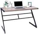 FIVEGIVEN Rustic Computer Writing Desk Industrial Study Table Simple Z Shaped Desk Driftwood 48 Inch