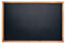 VersaChalk Rustic Wood Framed Magnetic Chalkboard Sign for Wall with Hanging Mounts and Non Porous Blackboard Surface Compatible with Liquid Chalk Markers - 18 x 24 Inches