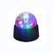 Rotating Crystal Ball LED Light Dome Battery-Operated 3.5" inch Party Event Stage Effects Lighting by Opard