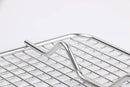 Baking Rack - Cooling Rack - Stainless Steel 304 Grade Roasting Rack - 10" X 15" - Heavy Duty Oven Safe - Metal Wire Grid Rack Design by DuraCasa