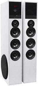 Rockville TM150B Black Home Theater System Tower Speakers 10" Sub/Blueooth/USB