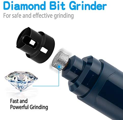 Casfuy Dog Nail Grinder Upgraded - Professional 2-Speed Electric Rechargeable Pet Nail Trimmer Painless Paws Grooming & Smoothing for Small Medium Large Dogs & Cats
