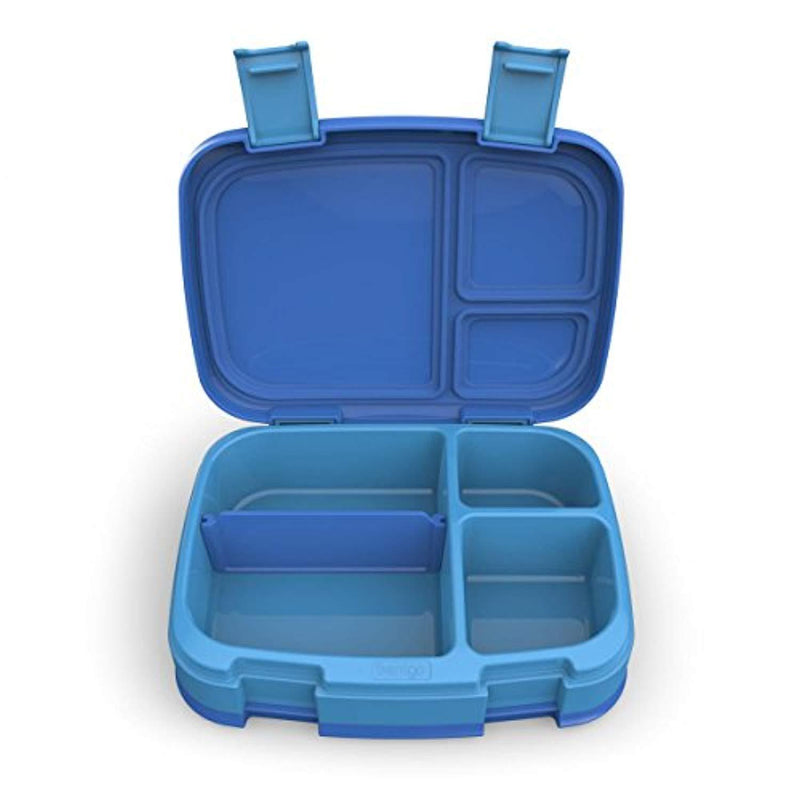 Bentgo Fresh (Blue) – Leak-Proof & Versatile 4-Compartment Bento-Style Lunch Box – Ideal for Portion-Control and Balanced Eating On-the-Go – BPA-Free and Food-Safe Materials