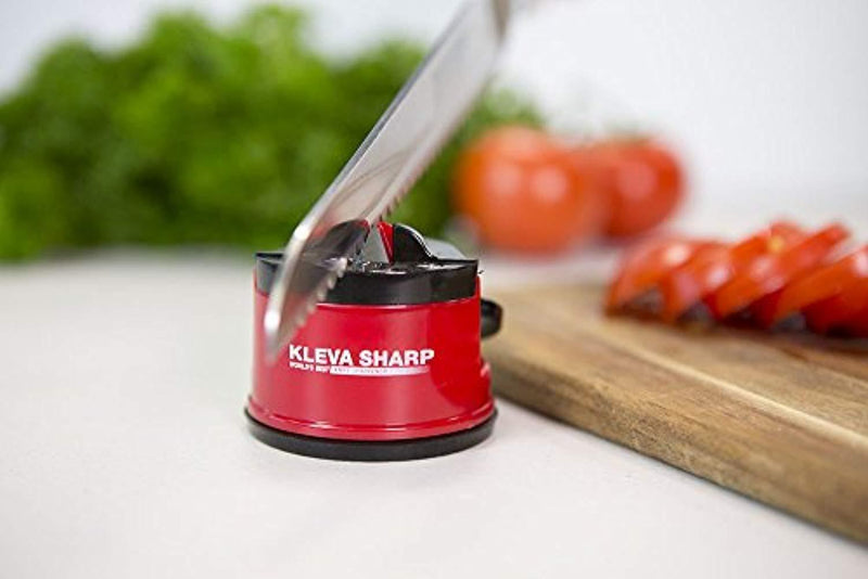 KLEVA SHARP NEW USA Patented Knife Sharpener - The quick way to sharpen knives in seconds - 100%