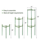 IPSXP Vegetable Trellis, Garden Plant Support Stakes for Climbing Plants, Vegetables, Flowers, Fruits, Vine, 3 Garden Trellis with 40 Adjustable Cable Tie