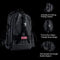 Fiblink Fishing Tackle Backpack Large Waterproof Tackle Bag Storage Outdoor Shoulder Backpack Cross Body Sling Bag