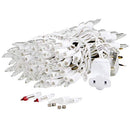 Holiday Joy - Clear White Mini String Lights on White Wire for Christmas Tree Lights - Indoor/Outdoor (300 Lights)