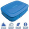 Bentgo Fresh (Blue) – New & Improved Leak-Proof, Versatile 4-Compartment Bento-Style Lunch Box – Ideal for Portion-Control and Balanced Eating On-The-Go – BPA-Free and Food-Safe Materials