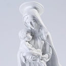 Amazing Roo Design Blessed Virgin Mary Statue with Baby Jesus Statue Figures Home Ornaments for Decorations, 12 Inch Figurine, White