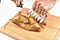 Aoucor Meat Shredder Bear Claws BBQ Stainless Steel Handheld Forks, Kitchen Tool for Shredding, Pulling, Handing, Lifting & Serving Pork, Turkey, Chicken, Brisket - Set of 2