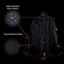 Fiblink Fishing Tackle Backpack Large Waterproof Tackle Bag Storage Outdoor Shoulder Backpack Cross Body Sling Bag