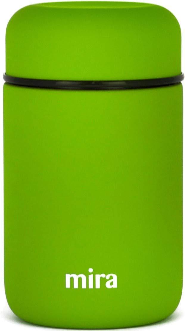 MIRA Lunch, Food Jar, Vacuum Insulated Stainless Steel Lunch Thermos, 13.5 Oz, Purple