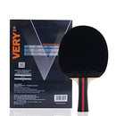 SSHHI Ping Pong Racket Set,Junior Table Tennis Bats,Entry Players,Unisex,Durable/As Shown/Short Handle