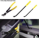 INSTACAN 19Pcs Trim Removal Tool,Car Panel Door Audio Trim Removal Tool Kit, Auto Clip Pliers Fastener Remover Pry Tool Set with Storage Bag