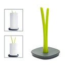 Standing Paper Towel Holder Countertop or Toilet Paper Holder with Weighted Base - Modern Simplicity Design - HCLIVN