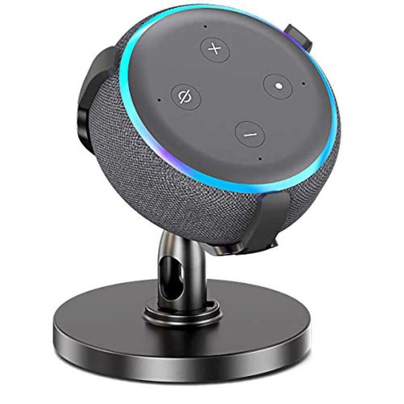 Table Holder for 3rd Generation, 360° Adjustable Stand Bracket Mount with Rubber Protection for Home Speaker, A Clever Accessory Improves Sound Visibility & Appearance