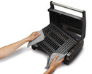 Hamilton Beach Electric Indoor Searing Grill with Removable Plates and Less Smoke, One Size, Brushed Metal