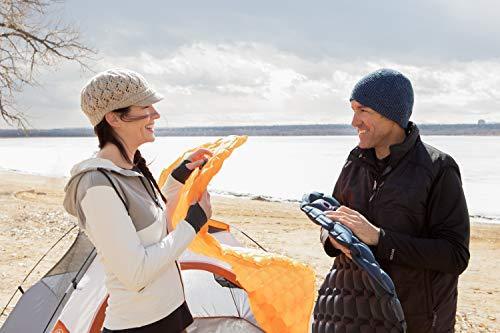 Outdoorsman Lab Camping Sleeping Pad, Ultralight Inflatable Camping Pad, Compact Hiking & Backpacking Gear Includes Camping Mat, Bag & Repair Kit