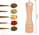 8-inch Wooden Pepper Mill, Natural by Newward