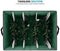Christmas Light Box Storage - Premium 600D Oxford, with 4 Plastic Light Wraps, to Store Up to 800 Holiday Christmas Lights Bulbs by ZOBER