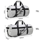 MIER Waterproof Dry Duffel Bag Airtight TPU Dry Bag for Motorcycle, Kayaking, Rafting, Skiing, Travel, Hiking, Camping